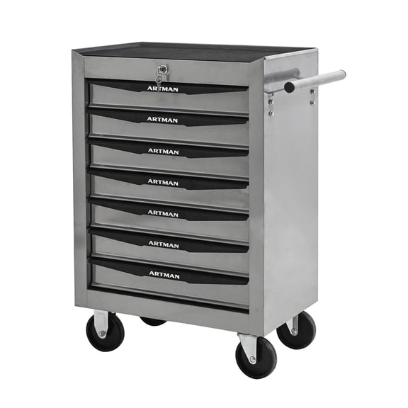 20"Rolling Metal Tool Chest with 7 Drawers,Tool Storage Box Organizer for Garage