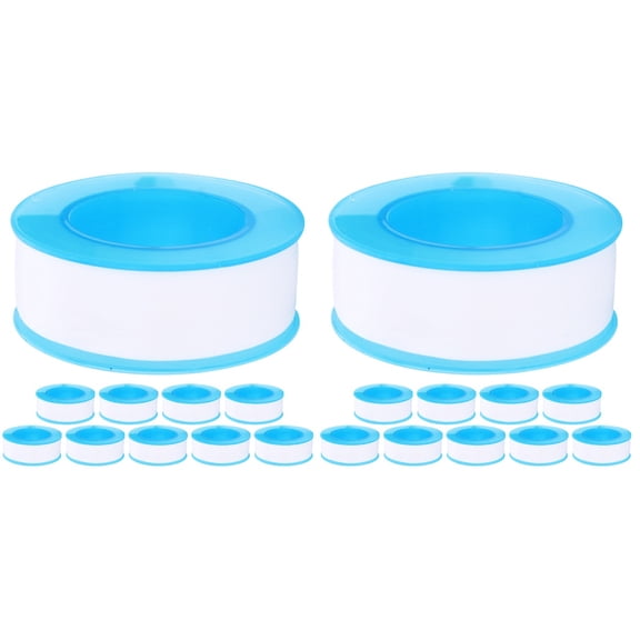 FENGGUIQU 20 Rolls PTFE Plumber's Tape for Water Pipe Leak Repair, Sealing Tape for Plumbing and Outdoor Use