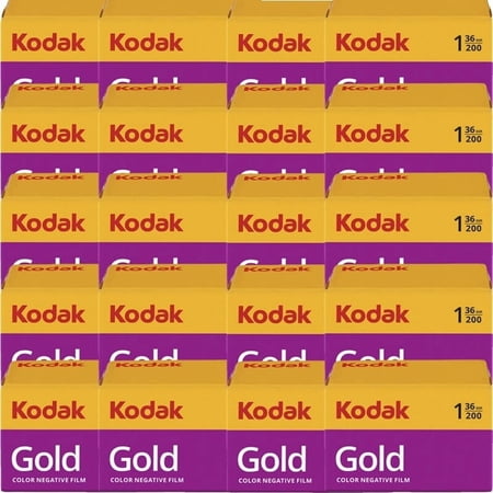 20 Rolls Kodak Gold 200 36 Exposure Color Negative 35mm Film