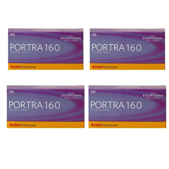 20 Rolls Kodak Portra 160 120 Color Print Film, 4 x 5 Pack