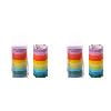 20 Rolls Washi Tape Sets 0.39Inches Wide Basic Solid Color Rainbow Colored Decorative Thin Masking Tapes for Arts, Children Gifts, Bullet Journals, Wrapping Planner, Calendar, Scrapbooking DIY