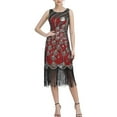 thumbnail image 1 of 20'S Party Dress Flapper Women 1920S Sequin Art Deco Cocktail Party Wear, 1 of 3