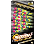 NSI Siren 20 Piece Bolt Refill - Age Grade 14 Years and up Indoor-Outdoor