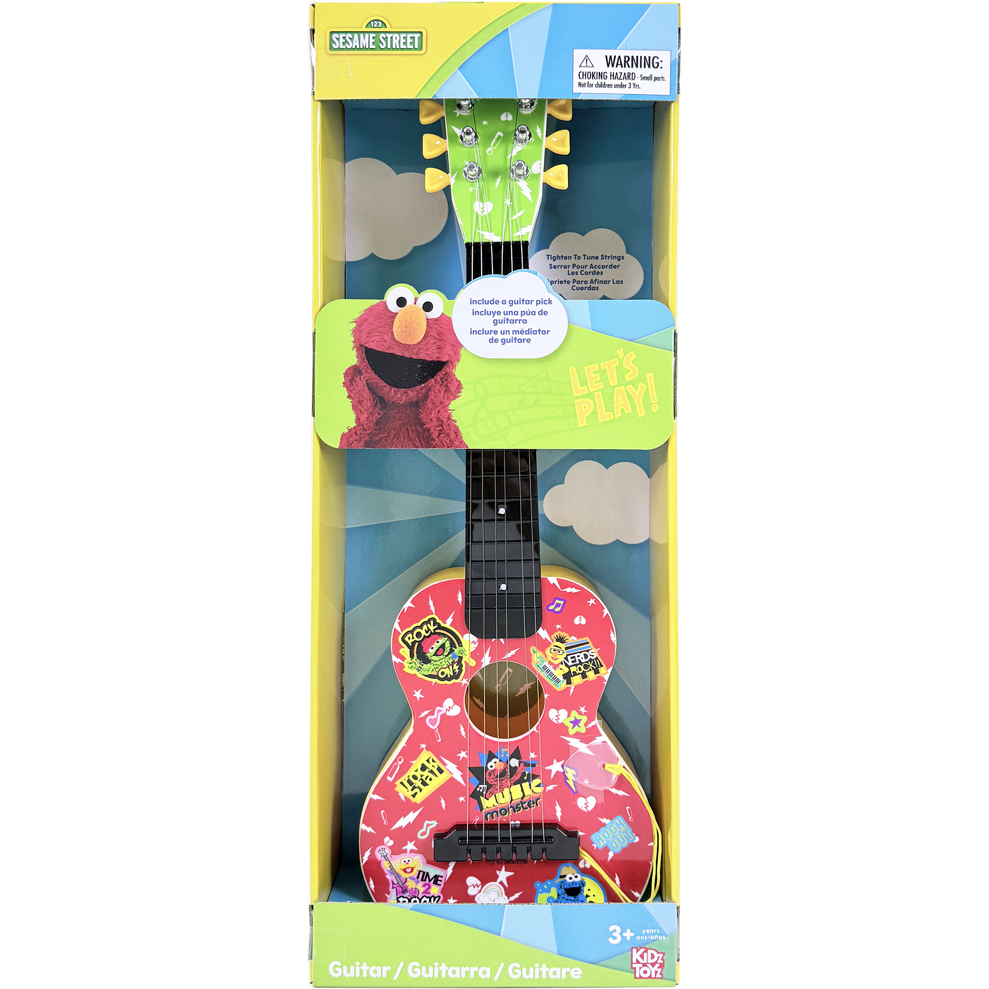 20" Sesame Street Guitar w/ Pick