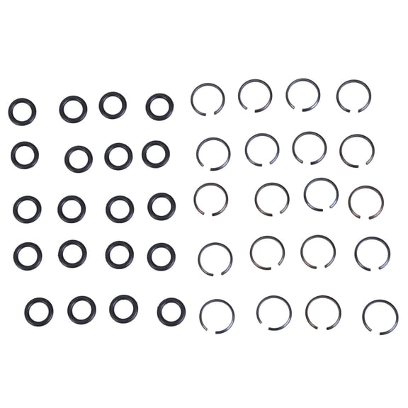 20 Set 1/2inch Impacts Retaining Rings Clip with O Rings Fit for Impacts Wrench Including Retainer Rings Maintenance