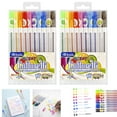 thumbnail image 1 of 20 Set Scented Gel Pens Glitter Color More Ink Fruit Flavors Pen Coloring Books, 1 of 6