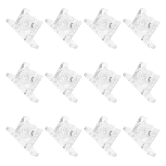 20 Sets Bead Buckle Clips for Cabinet Drawers, False Drawer Front Fixing Clips, Roller Catch Panel Fasteners for Cabinets