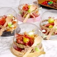 thumbnail image 1 of 20 Sets Black Charcuterie Domes With Lids, Charcuterie Cups With Sticks, Appetizer Cups For Parties, Charcuterie Box, Dome Containers, Single Cupcake Containers, Charcuterie Favor Cups Catering Cups, 1 of 9