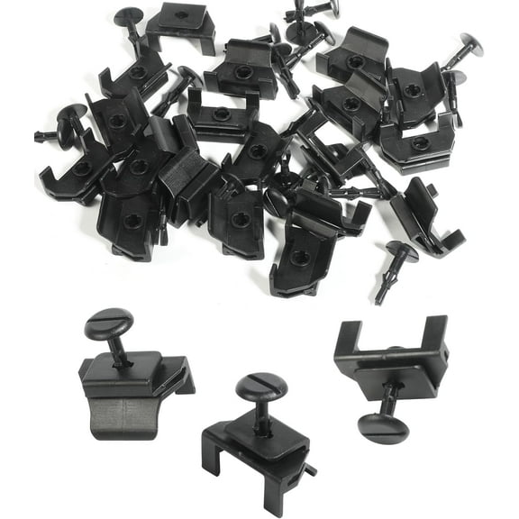 20 Sets Bumper Clips,Car Clips,Car Accessories Front Bumper Clips,Front Fender Bumper Cover Clip Kit,Car Retainer Clips,Front Bumper Push-Rod Clips,Replace #53879-58010 47749-58010