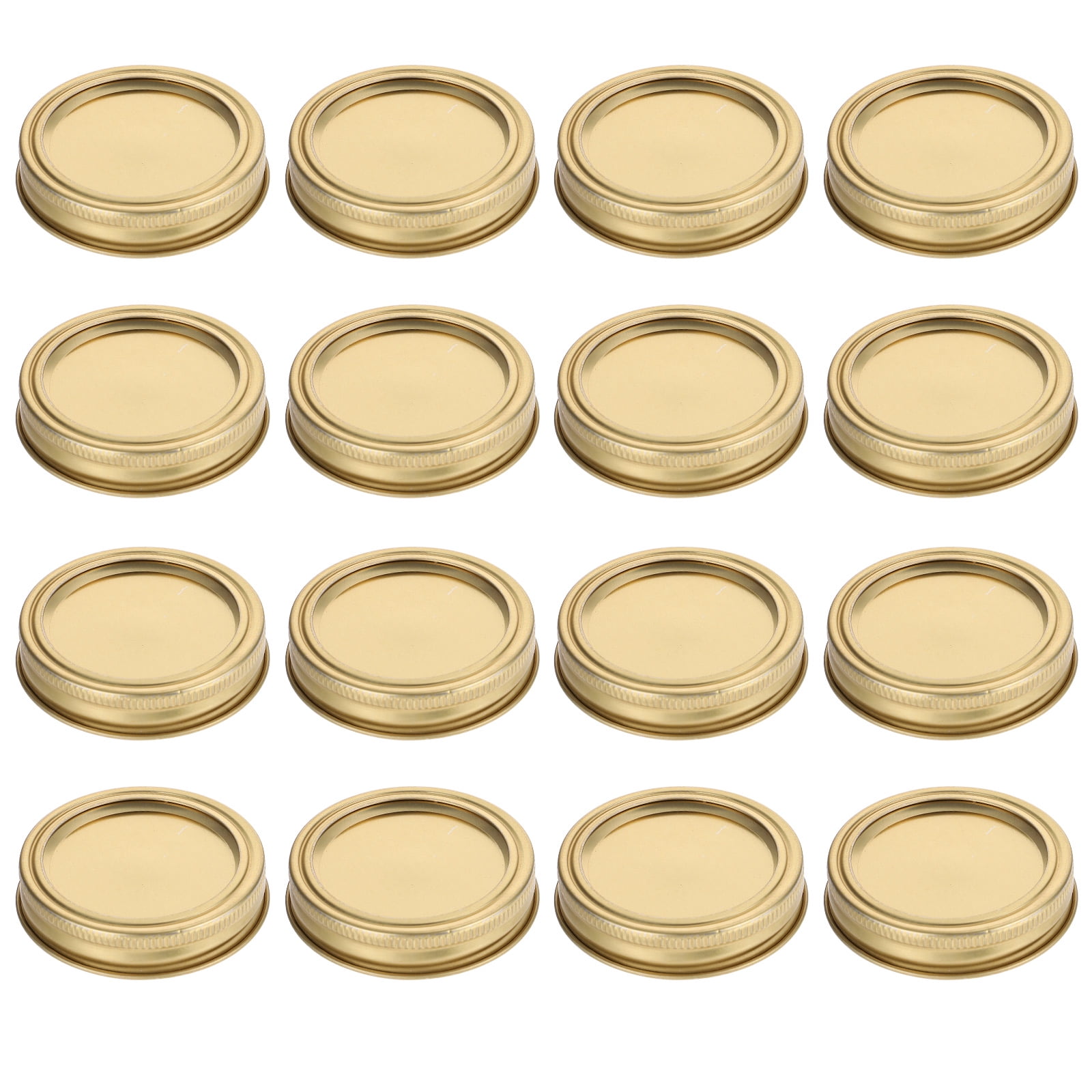 20 Sets Canning Tinplate Lids Kerr Jar Lids Round Jar Can Cover with