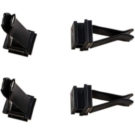 20 Sets Car Air Vent Clips Auto Freshener Clips Automotive Air Conditioner Car Outlet Perfume Clips with Plastic Slot Black