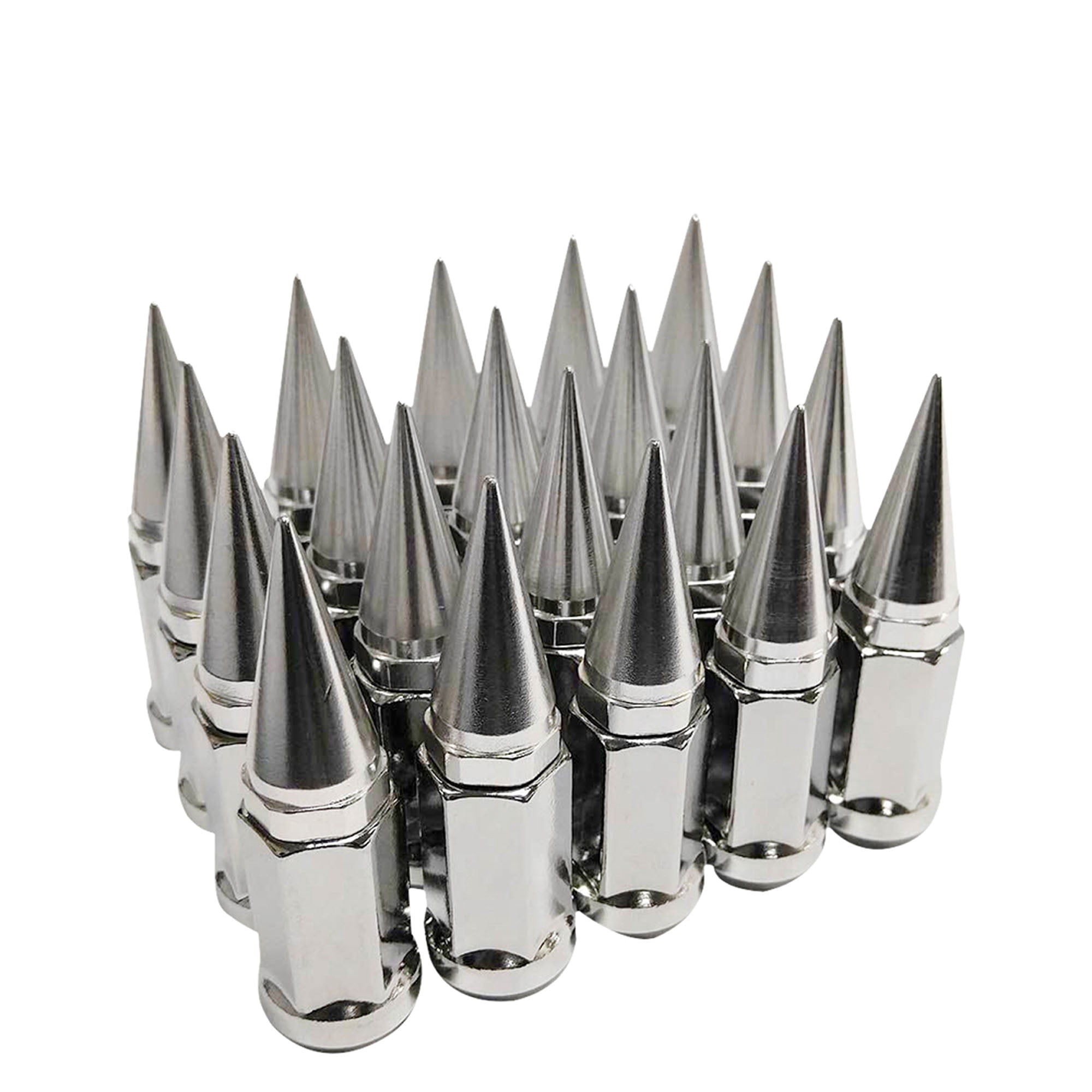 Metal Lugz® - 7/16 x 20 Cone Seat Spiked Lug Nut Set