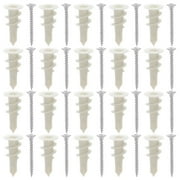 Guangmc 20 Drywall Anchor Kit Expansion Pipe with Screws