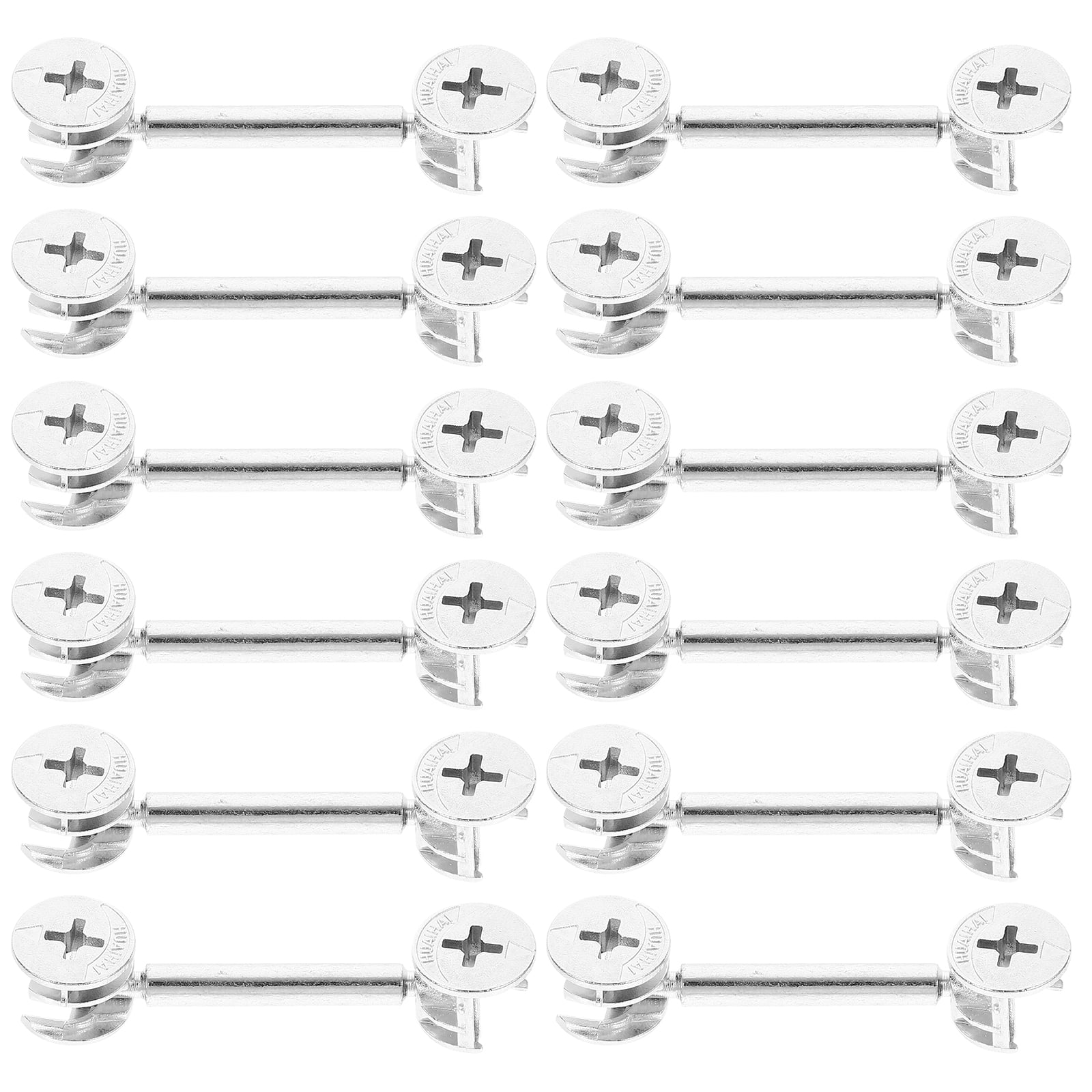 20 Sets Furniture Connecting Cam Fittings Kit Connectors Dowels