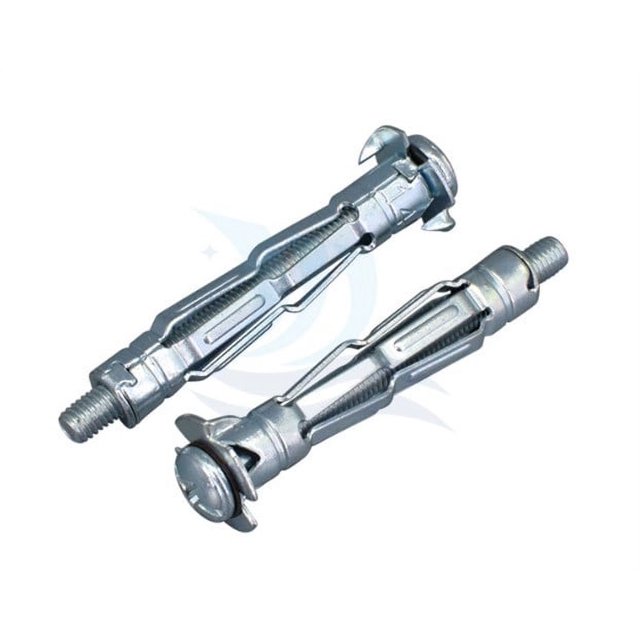 20 Sets Hollow Door Anchor Hollow Door Screw for Sheet Anchor Bolts for