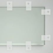 20 Sets Mirror Hanging Kit with Mirror Brackets, Holder Clips, and Hangers for Wall Mounting and Secure Installation