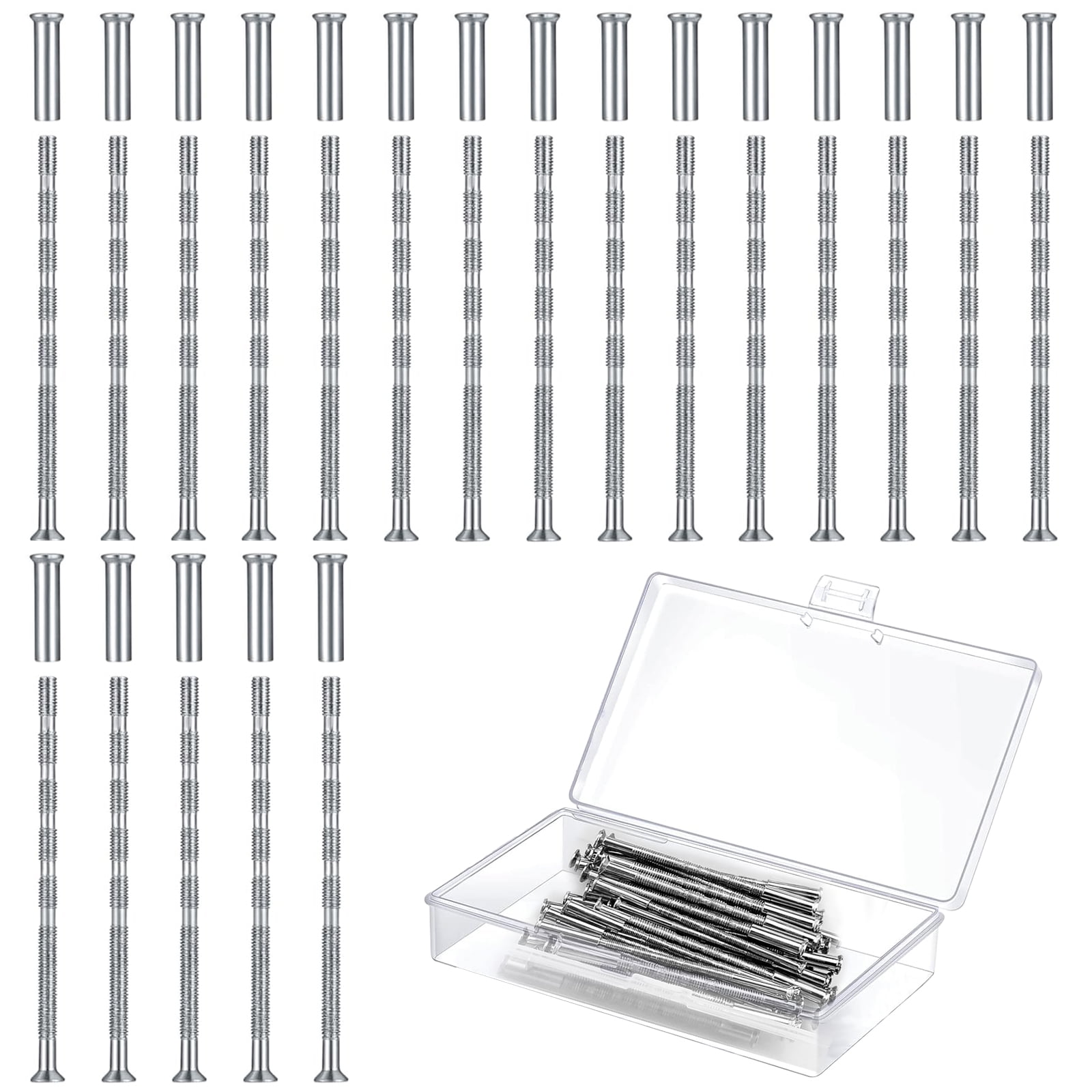 20 Sets Of M3 Door Handle Screw Sets, Door Handle Fixing Screws And