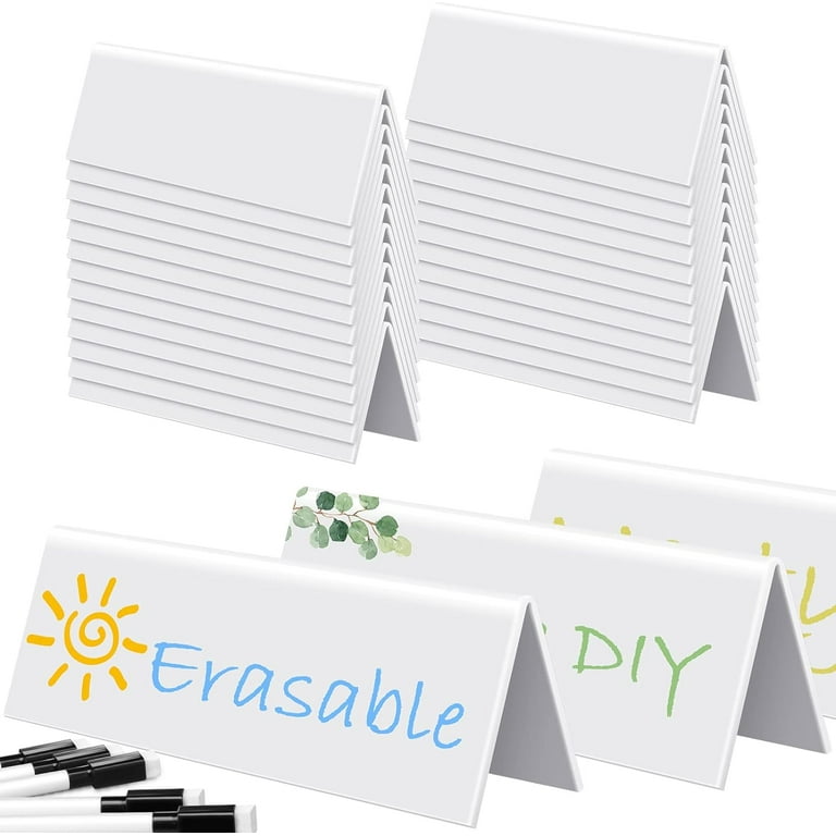 Dry erase name tents new arrivals