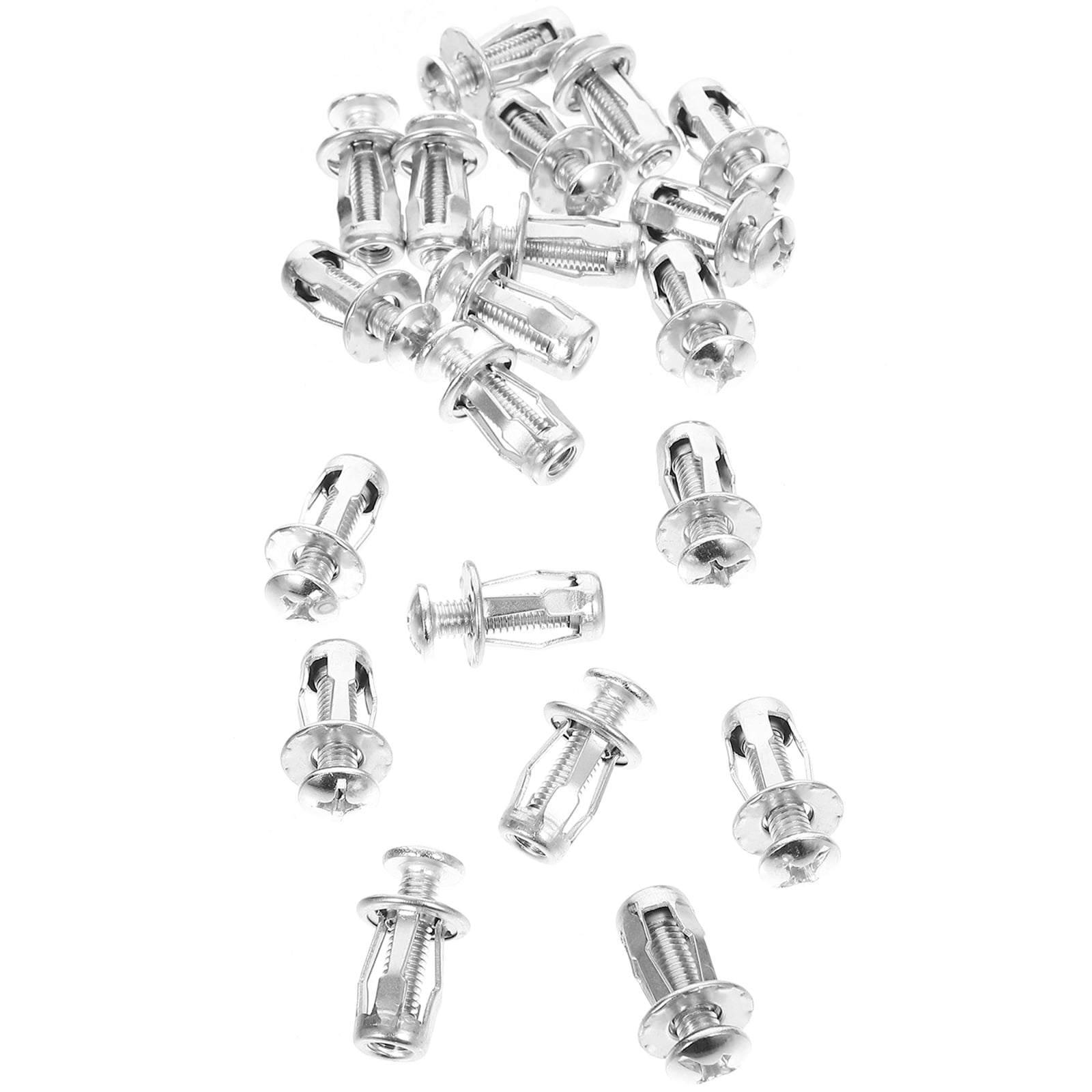 20 Sets Stainless Door Anchor Nut Expansion Screw Fixed Petal-shaped ...