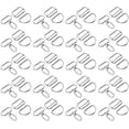 thumbnail image 1 of 20 Sets The Tote Bag Strap Buckle Metals Ring Accessories Keychain Bulk Swivel Hooks, 1 of 6