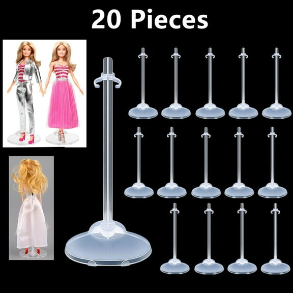 20 Sets of Doll Stand Display Holder for 11.5" & 12 inch, Doll Model Rack Support