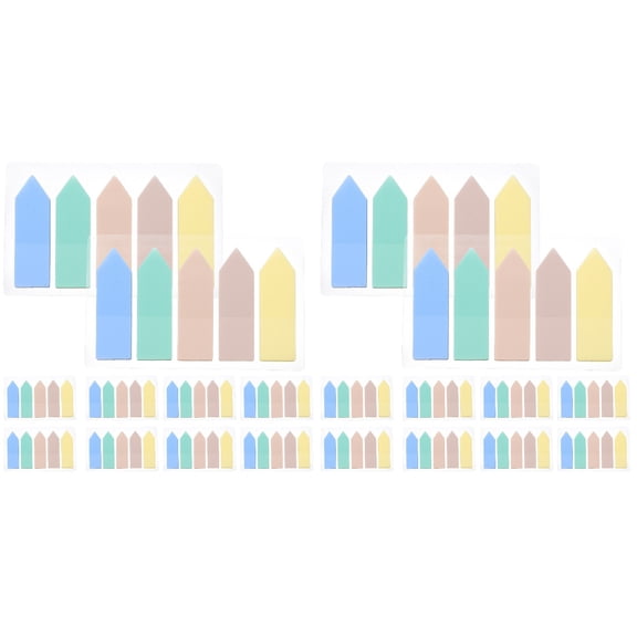 OULII Colored Sticky Tabs Practical Reading Markers for Note Taking 20Sets