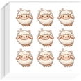 thumbnail image 1 of 20 Sheet 180Pcs Sheep Planner Stickers 0.94x0.86 Inch Self-Adhesive Lamb Scrapbook Paper Stickers Sheep Stickers Decals for Scrapbooking Planner Calendar DIY Crafts Party Decor Gift Bag Seal, 1 of 8
