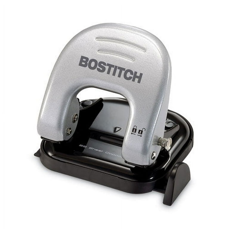 32-Sheet Easy Touch Two- to Three-Hole Punch with Cintamatic Centering, 9/32 32-Sheet Easy Touch Two- to Three-Hole Punch with Cintamatic Centering, 9/32