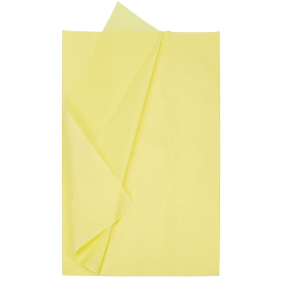 20 Sheets 26 x 19.7in Yellow Tissue Paper Bulk Craft Tissue Paper Large Rectangle Bright Thanksgiving Autumn Party Decoration Wrap Filler