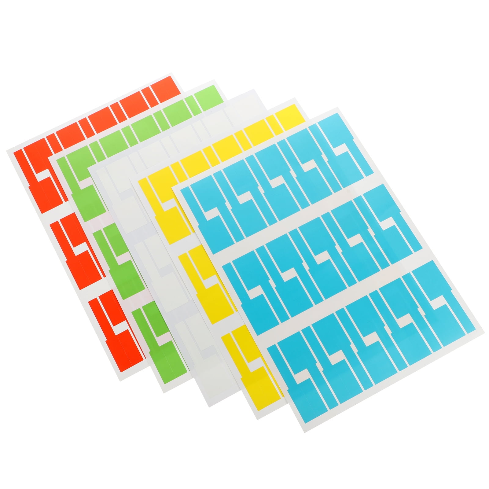 20 Sheets/600pcs Network Cable Label Sticker Cord Labels Tags Simple