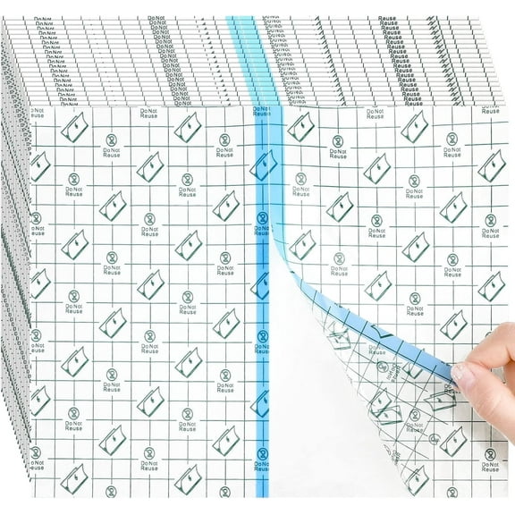 10 Sheets Adhesive Waterproof Bandage Cover,Happon Transparent Stretch Bandage,Clear Film Dressing Bandages,Clear Shower Protector Film for Tattoo Shower Swimming Protector(9.84 x 11.8 inches)