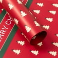 thumbnail image 1 of 20 Sheets Christmas Wrapping Paper Christmas Pattern Paper Flat Wrapping Paper Sheets Vintage Christmas Printed Paper for Christmas Birthday Party Gift, 1 of 5