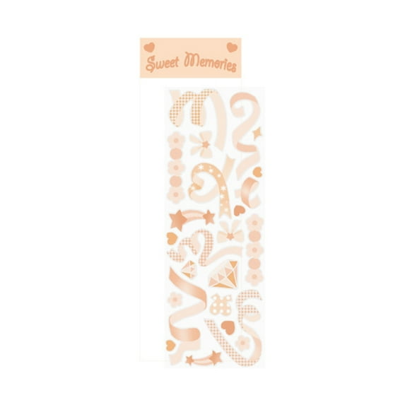 Adhesive Decor Decorative Craft Stickers for Art Greeting Card Scrapbook
