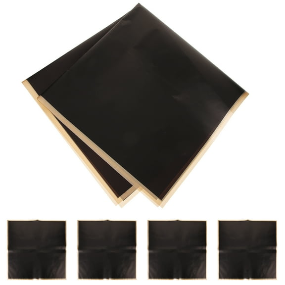 Supvox 20Pcs Black Florist Paper Wrap for Bouquets Smooth Paper Material Easy to Use