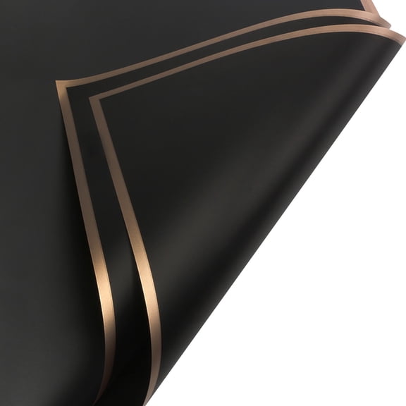 20 Sheets Flower Wrapping Paper - Floral Bouquet Wrapping Paper for DIY Craft Packaging, Florist Supplies, Gift Wrapping Paper, Decorative Translucent Water-Resistant Film,A