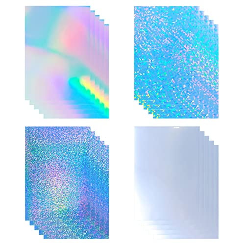 20 Sheets Holographic Printable Sticker Paper 8 5x 11 Inch Waterproof 20-sheets-holographic-printable-sticker-paper-8-5x-11-inch-waterproof