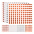 20 Sheets Mini Ball Stickers Soccer Basketball Decor Decorative Sports