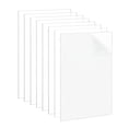 thumbnail image 1 of 20 Sheets Plexiglass Sheet 0.1CM Transparent Acrylic Clear Plexiglass Sheet Panel Rectangle Perspex Transparent Acrylic Board Plastic Board for Picture Photo Frame Glass Replacement - 6" x 4", 1 of 7