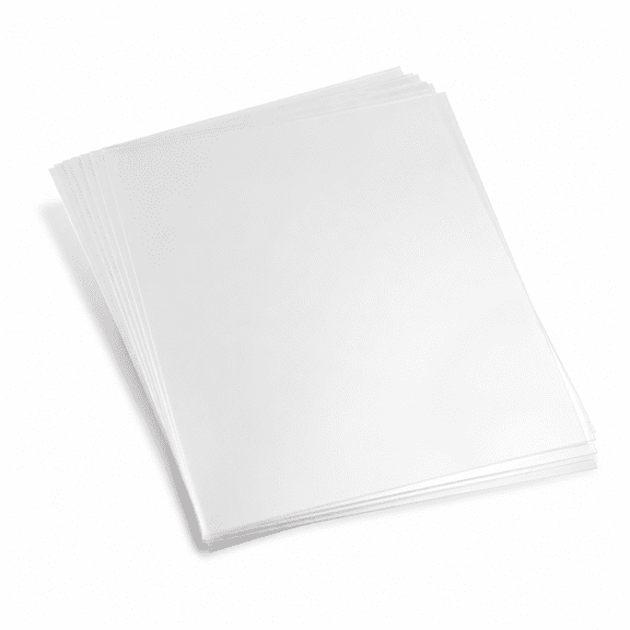 20 Sheets Printable Transparency Acetate Film 8.5x11 Inches for Crafts and Overhead Projectors