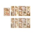 thumbnail image 1 of 20 Sheets Retro Aesthetic Decorative Paper Scrapbooking Decoration Paper Set, 1 of 12