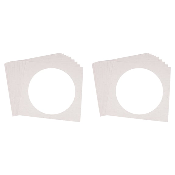 20-Sheets Soft Rice Paper Raw Pre-Mounted, Raw Rice Paper for Painting Writing Drawing, Shikishi Paper