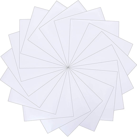 20 Sheets Strong Grip Transfer Paper - 12" x 12" Sheets by Threadart | Used for Glitter Viny | Transfer Cricut Silhouette Cameo Craft Cutters Designs Quick and Easy
