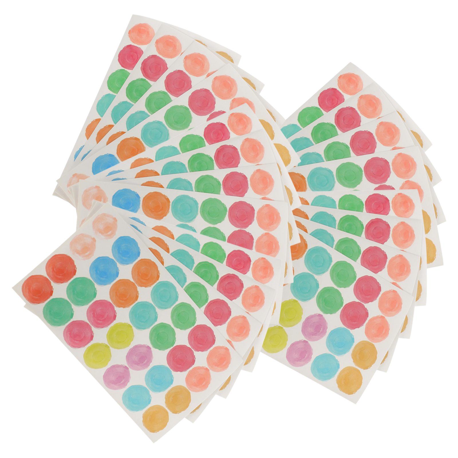 20 Sheets Tag Binder Ring Labels Book Decor Office Supllies Looseleaf