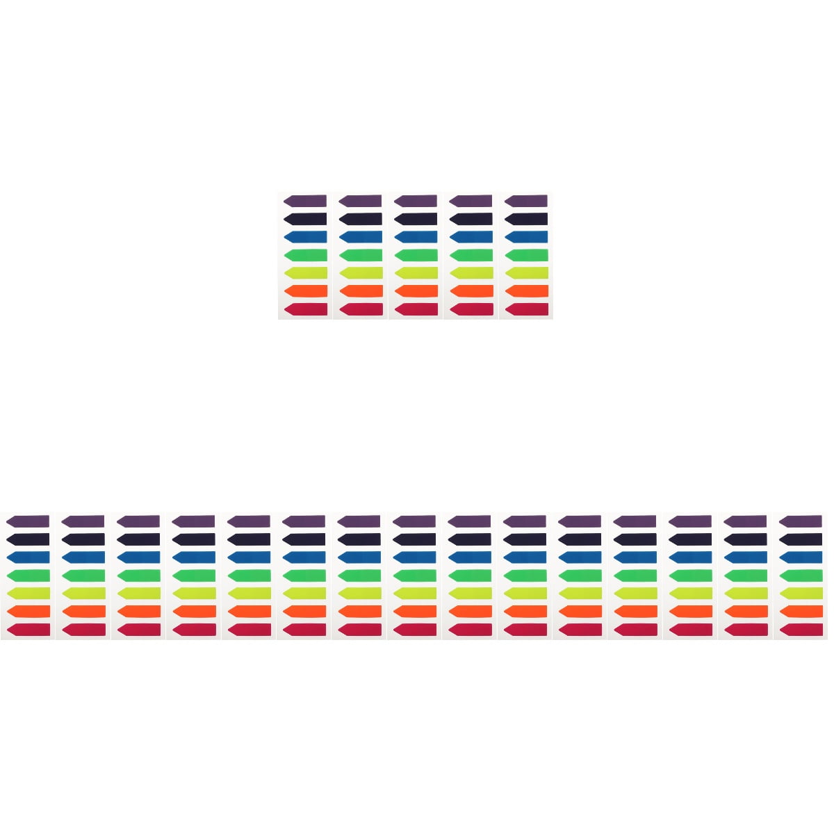 CIMAXIC Pet Assorted Color Book Tabs for Decoration Easy to Use Sticky ...