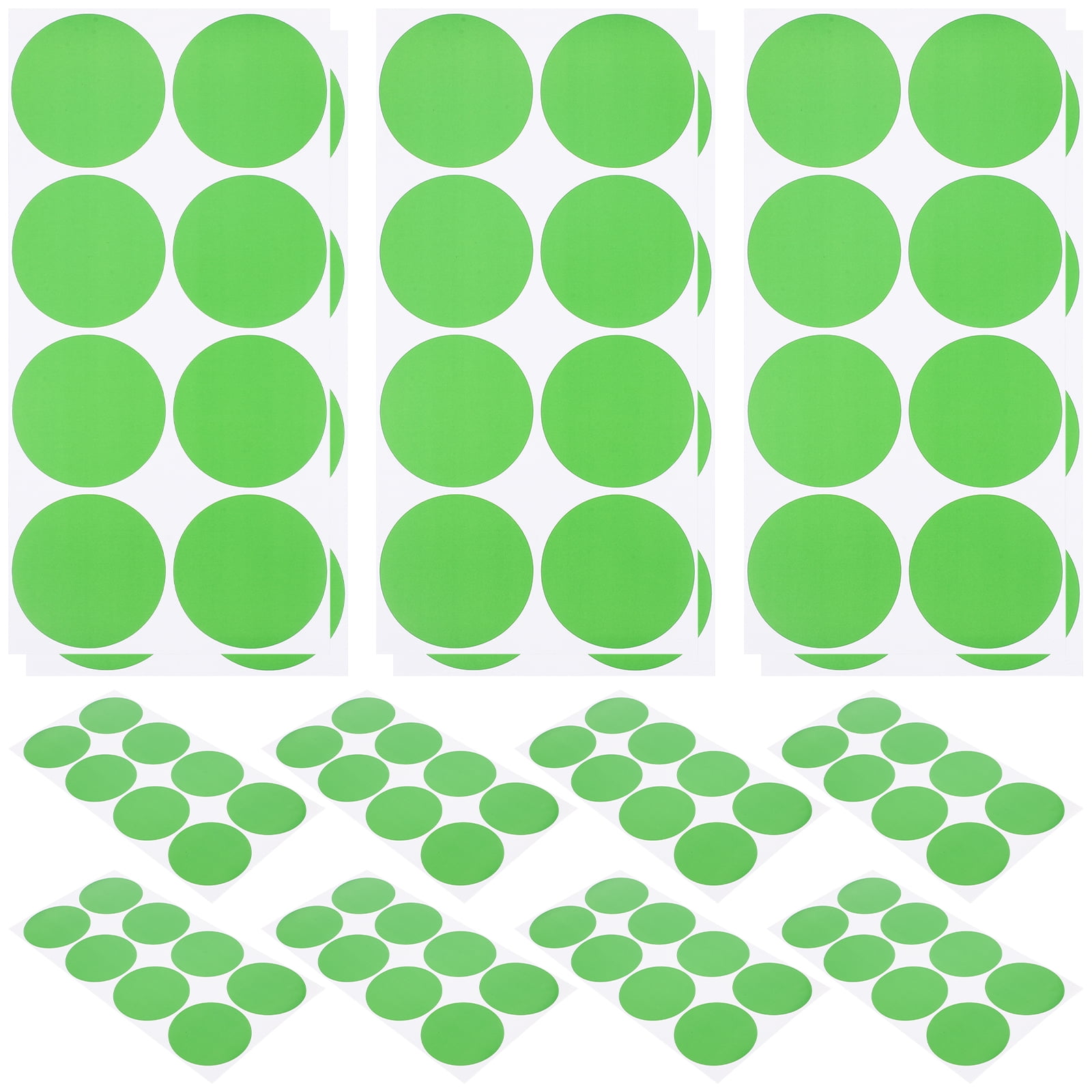 20 Sheets of Adhesive Dot Stickers Colored Dot Stickers Colorful Circle