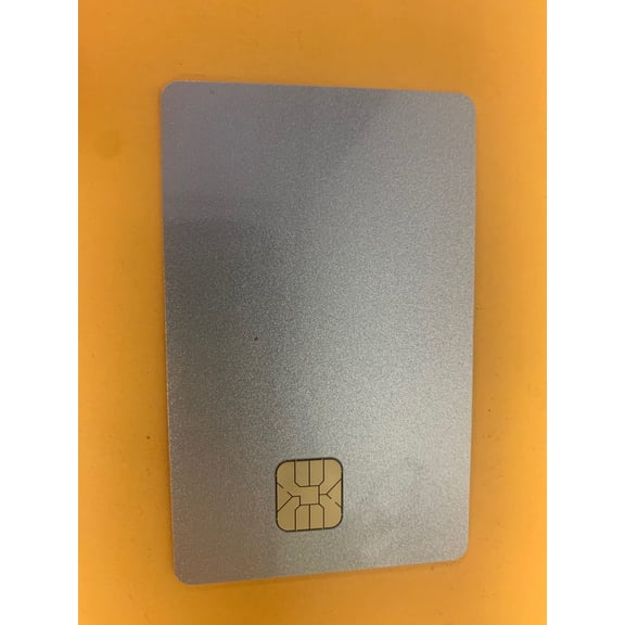 20 Silver SLE4442 Chip Cards with Hi-Co Magnetic Stripe PVC - SLE 4442