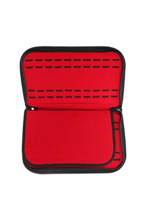 20 Slot Zipper Watch Storage Cases Showcase Display Box Tray Jewelry Organizer