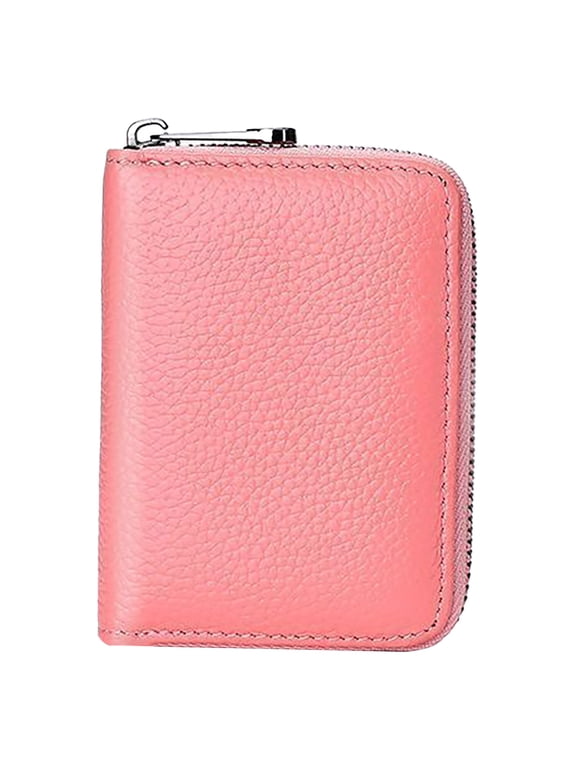 20 Slots Credit Card Holder, Leather Small Wallet for Women or Men with Zipper, 20 Card Slots RFID Blocking Accordion Wallet with Zipper, 1 Pc, 4.33x3.14x0.98"