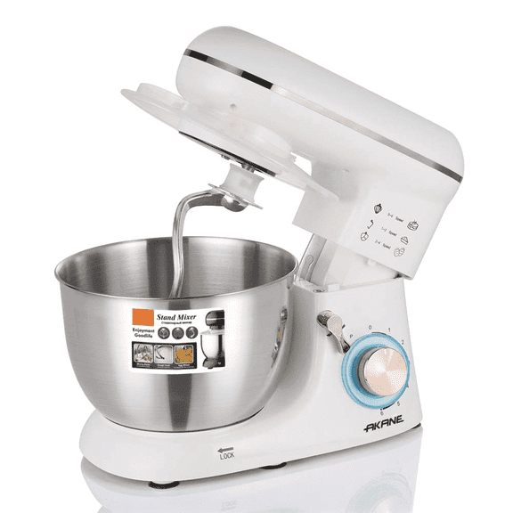 Stand Mixer, 800W Stainless Steel Mixer, Whisk, Milk Frother