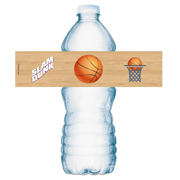 20 Sports Basketball Water Bottle Labels, Waterproof Water Bottle Wrappers, Stickers for Birthday Party, Baby Shower, Wedding, Graduation, or Any Family Event Decorations - Walmart.com 20-sports-basketball-water-bottle-labels-waterproof-water-bottle-wrappers-stickers-for-birthday-party-baby-shower-wedding-graduation-or-any-family-event-decorations-walmart-com